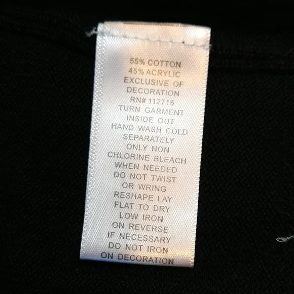 The Quacker Factory Sequin Sweater Cardigan Button Medium M Shiny EUC - Picture 12 of 13